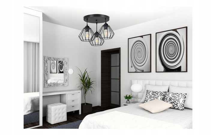 LAMPA WISZĄCA SUFITOWA ŻYRANDOL BRYLANT LED 724-E3