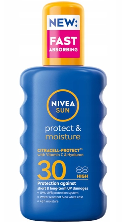Balsam do opalania Nivea Sun Protect & Moisture 30 SPF 200 ml