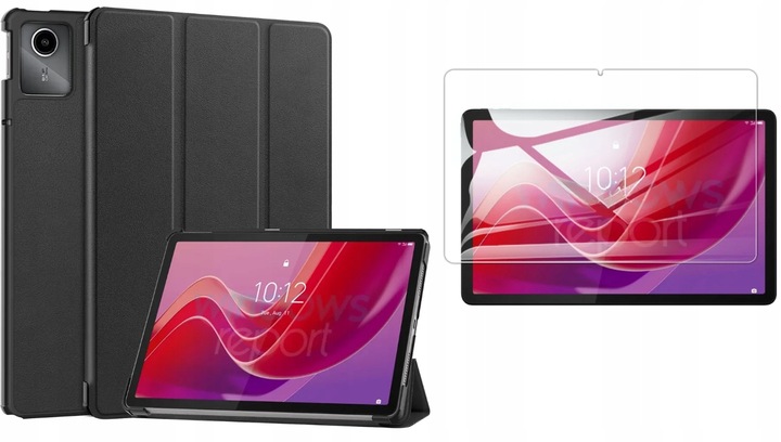 ETUI + SZKŁO HARTOWANE do LENOVO TAB M11 10.95" TB330FU TB330XU TB331FC