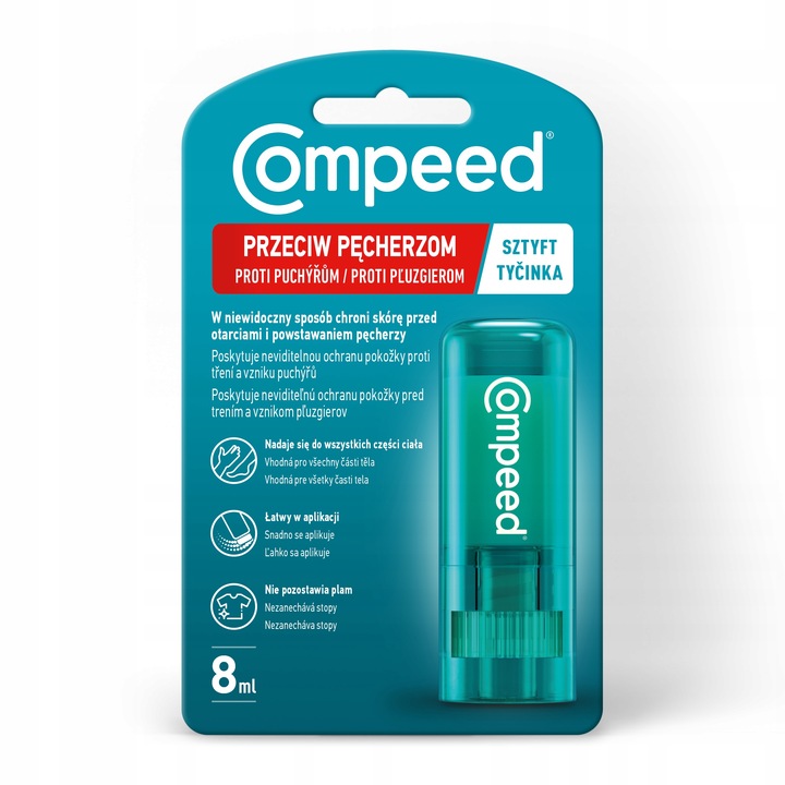 COMPEED sztyft przeciw pęcherzom i otarciom 8 ml