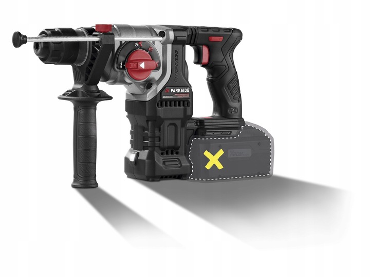 MŁOTOWIERTARKA AKUMULATOROWA PARKSIDE PERFORMANCE NAJNOWSZY MODEL +