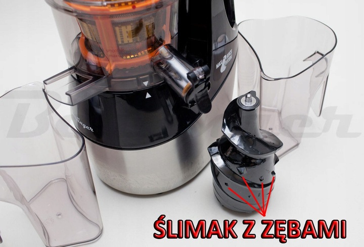 WYCISKARKA WOLNOOBROTOWA 800W SOKOWIRÓWKA MOCNA BERLINGER 3 SITA