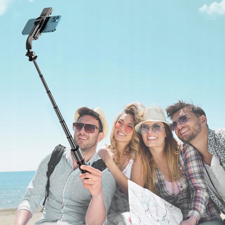 KIJEK SELFIE STATYW TRIPOD BLUETOOTH LAMPA LED DO IPHONE 12 13 14 15 16