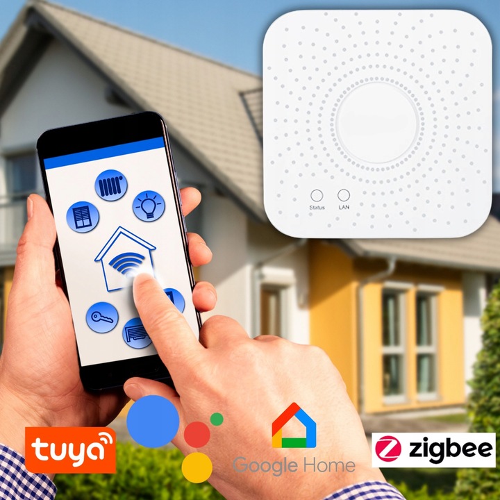 BRAMKA sieciowa Zigbee 3.0 Inteligentny Dom Centrala Sterująca TUYA