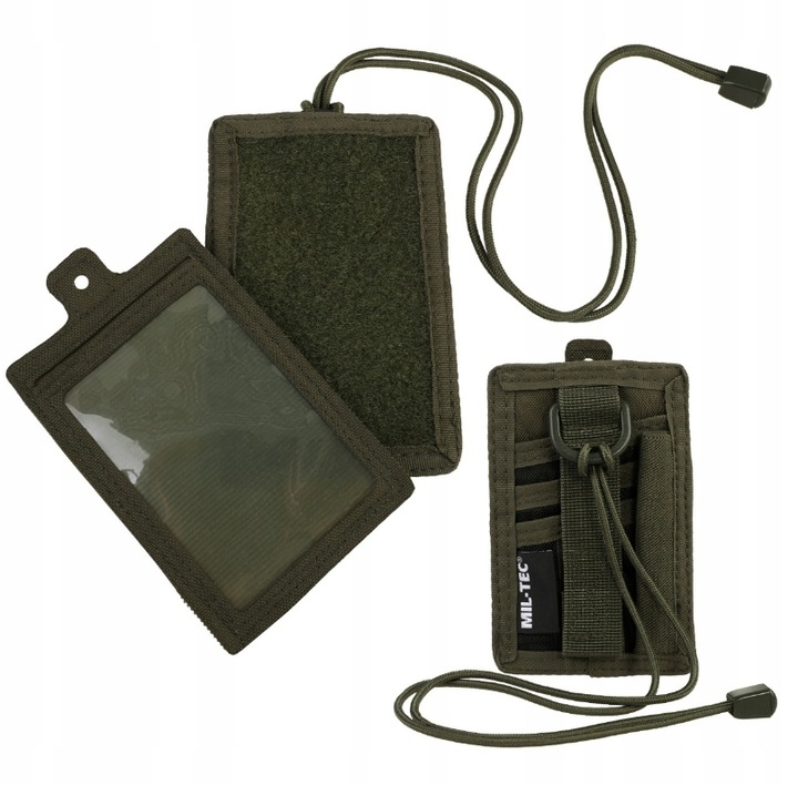 ETUI Pokrowiec na Przepustkę IDENTYFIKATOR OLIVE