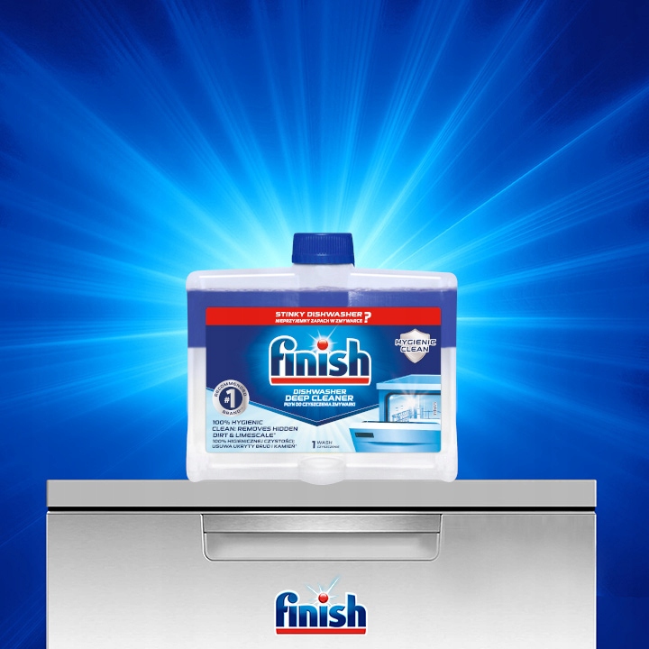 Zestaw Finish do zmywarki Sól 1,5 kg + Nabłyszczacz 400 ml + Czyścik