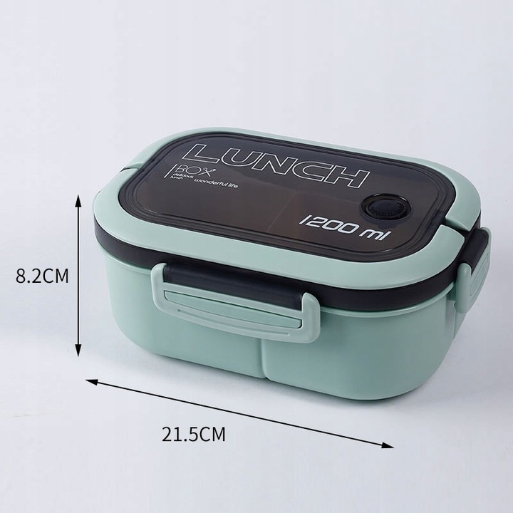 LUNCH BOX ŚNIADANIÓWKA DZIECKA NA PUDEŁKO 1200ML