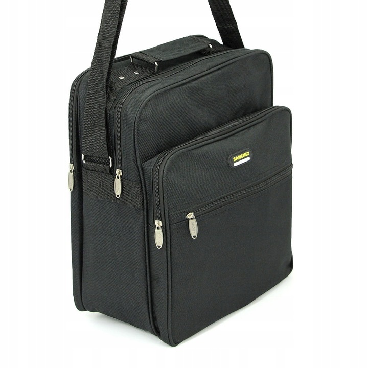 Torba męska z nylonu Sanchez czarna