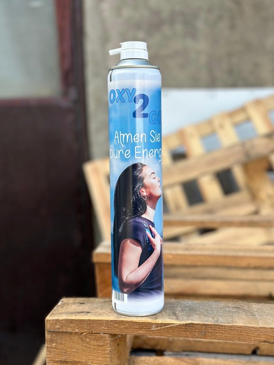 TLEN INHALACYJNY W PUSZCE OXY2GO 99,5% 14L MASKA Z DRENEM 2 METRY