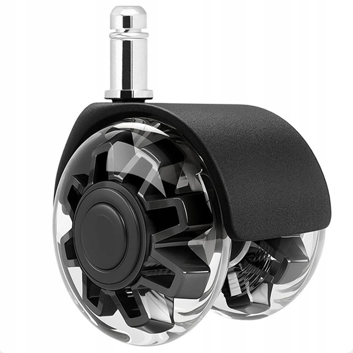 KÓŁKA DO FOTELA Obrotowego Krzesła Kauczukowe Gumowe Silikonowe 11mm