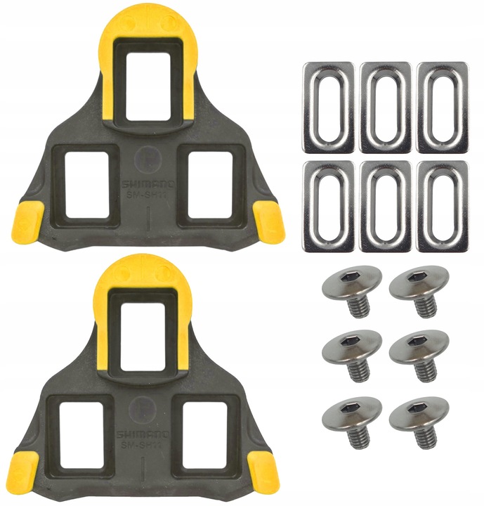 Bloki szosowe Shimano SM-SH11 żółte 6st para
