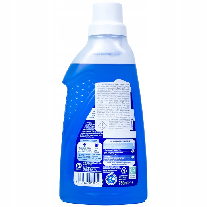 Calgon 4w1 Żel Odkamieniacz Zmiękczacz 2x750ml