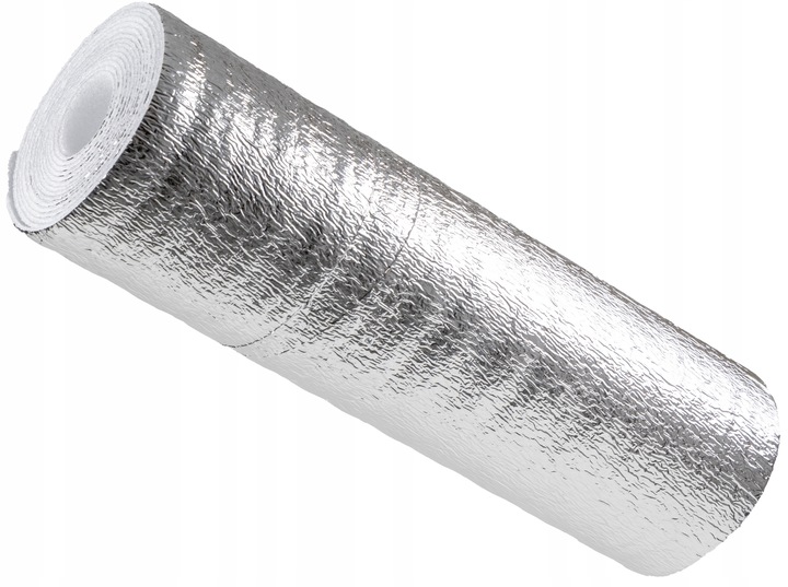 Ekran Zagrzejnikowy MATA ALUMINIOWA PIANKA 10m ODBIJAJĄCY CIEPŁO Izolacyjna