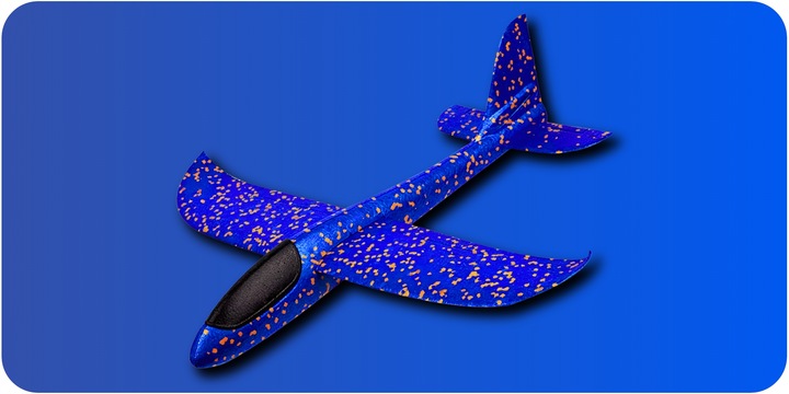 12X SAMOLOT STYROPIANOWY SZYBOWIEC RZUTKA SAMOLOTY ZE STYROPIANU DLA DZIECI