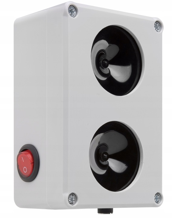 ODSTRASZACZ KUN MYSZY SZCZURÓW GRYZONI PODWÓJNY DO DOMU I OGRODU 2000