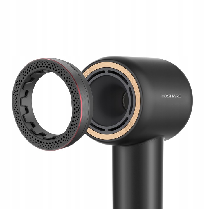 Mocna Suszarka do Włosów COSHARE EssenceRing SuperFlow1 Jonizacja 1600W