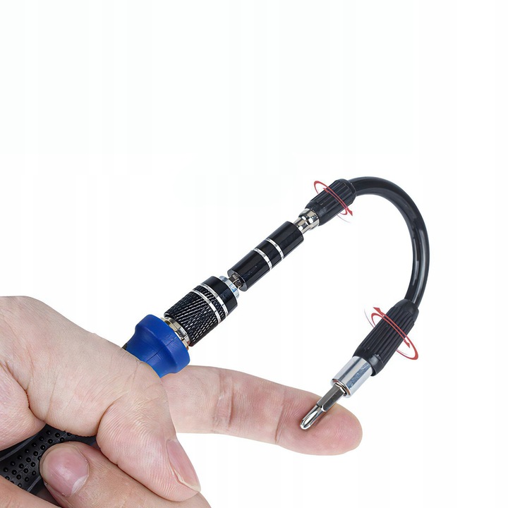 ZESTAW WKRĘTAKÓW ŚRUBOKRĘTÓW BITÓW PRECYZYJNE WYMIENNE W ETUI 75