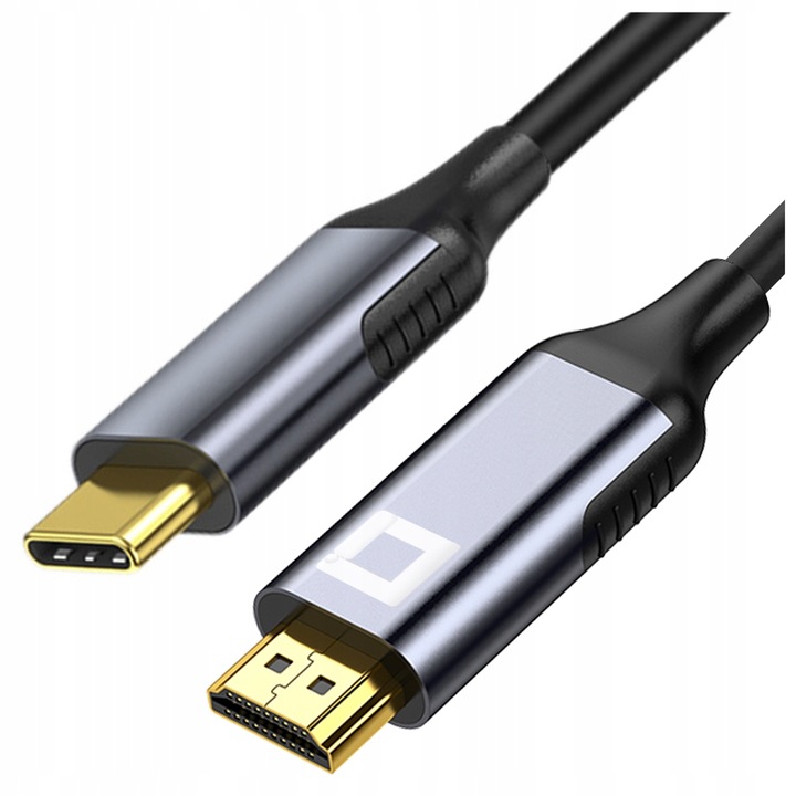 CO2 KABEL USB-C HDMI PRZEJŚCIÓWKA ADAPTER HUB USB TYP C DO HDMI MHL 4K 60HZ