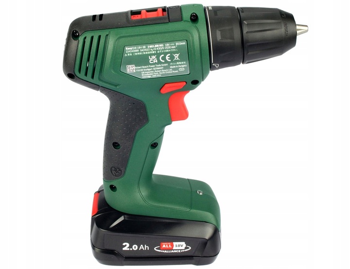 WKRĘTARKA EasyDrill 18V-38 BOSCH 1x2,0Ah + WALIZKA