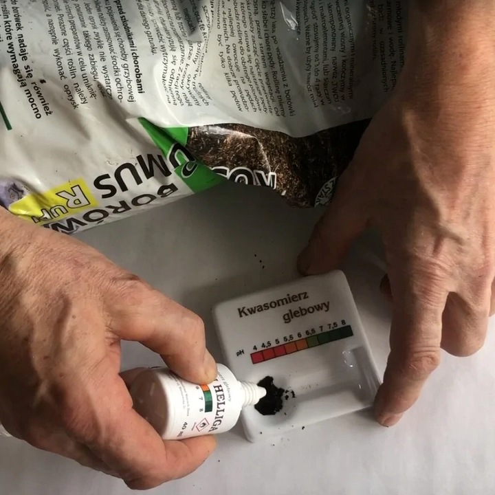 Kwasomierz glebowy plus płyn Helliga