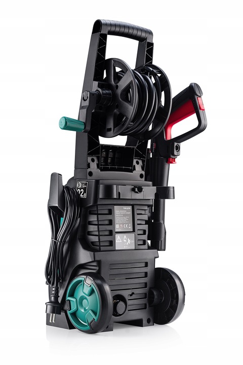 SAMOSSĄCA MYJKA CIŚNIENIOWA MOCNA POMPA 2000W TURBO DYSZA L6 ZWIJACZ