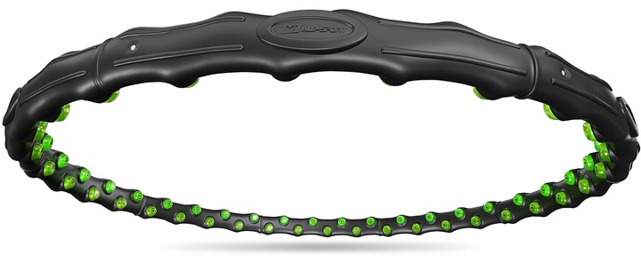 Hula hop z kulkami odchudzające wyszczuplające z magnetycznymi wypustkami