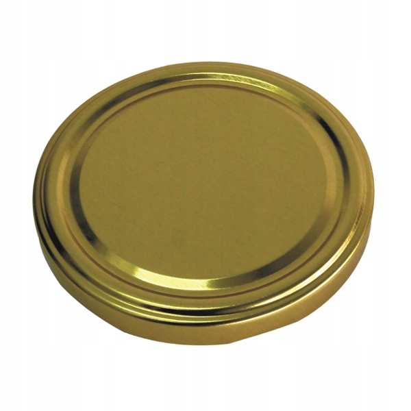 Zakrętki do słoików DUŻE 82mm złote 10 szt. x 5