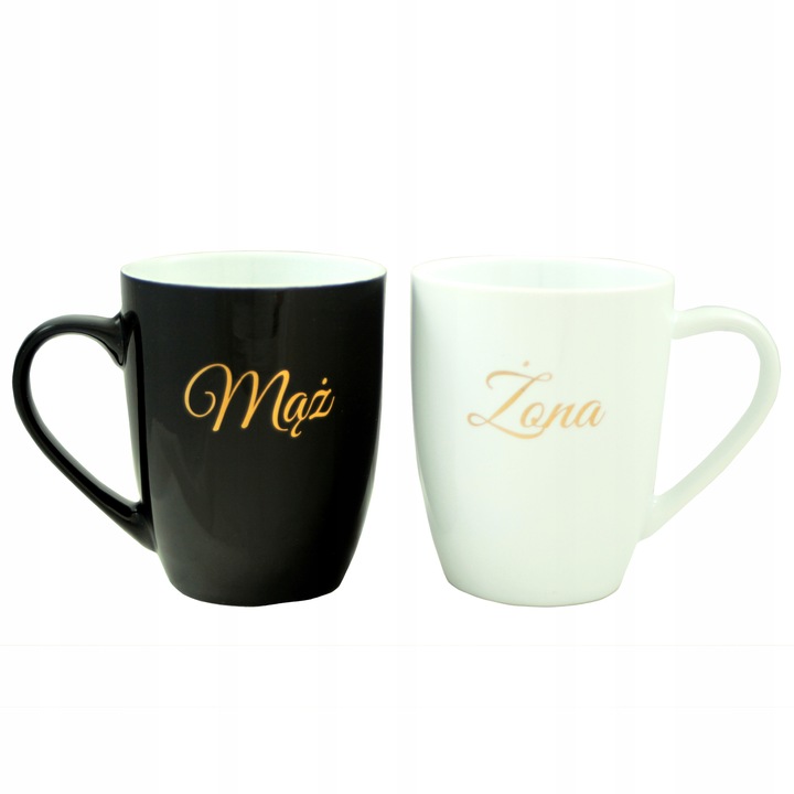 PREZENT NA ŚLUB WESELE ŚLUBNY ZESTAW KUBKÓW