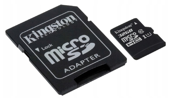 KINGSTON KARTA MICROSD 32GB MICRO CL10 ADAPTER SD