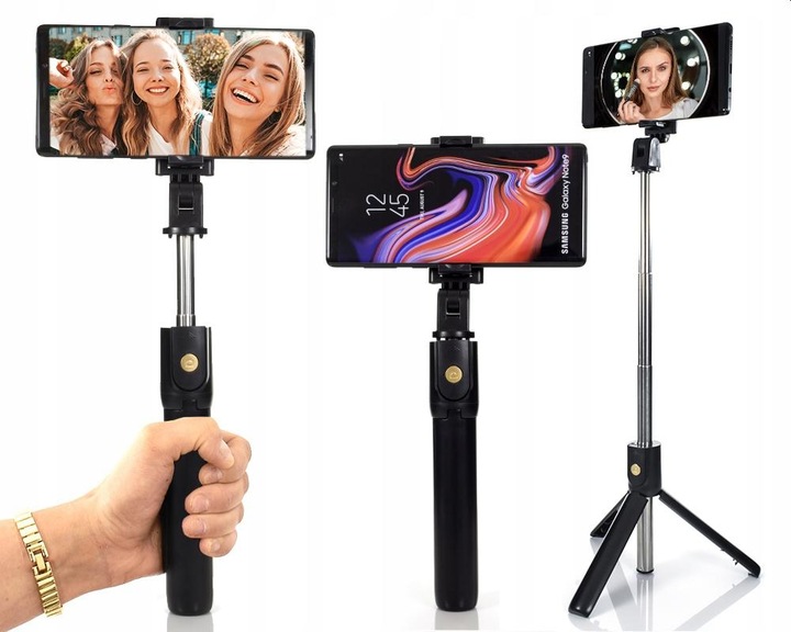 Kijek Selfie Tripod do Zdjęć Iphone Android +Pilot
