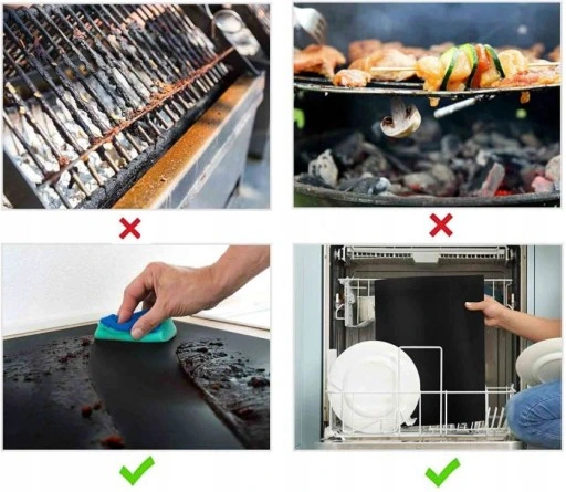 10 x MATA TEFLONOWA NA GRILL DO PIECZENIA