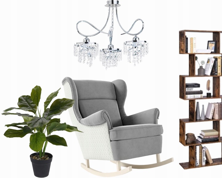 Lampa Wisząca Nowoczesna Żyrandol KryształKI