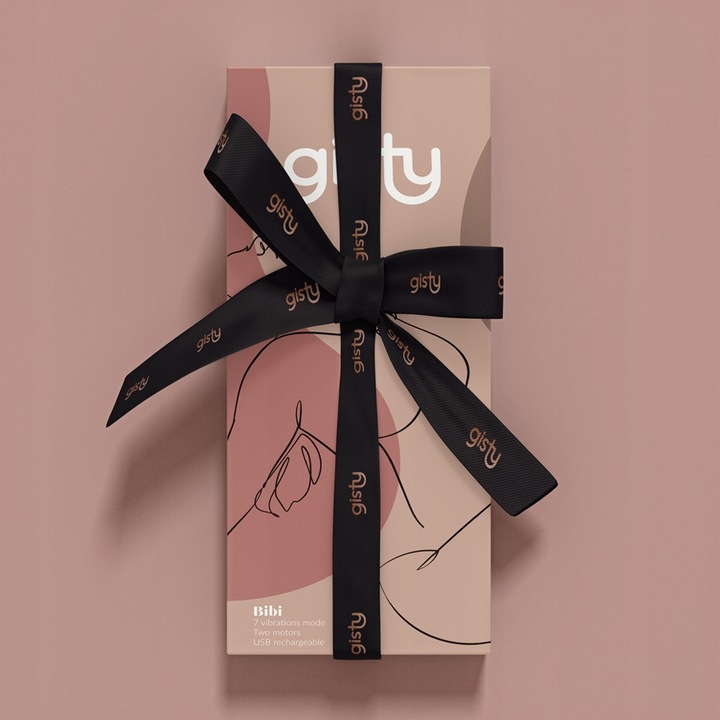 Wibrator damski GISTY z króliczkiem masażer łechtaczki punktu G dla kobiet