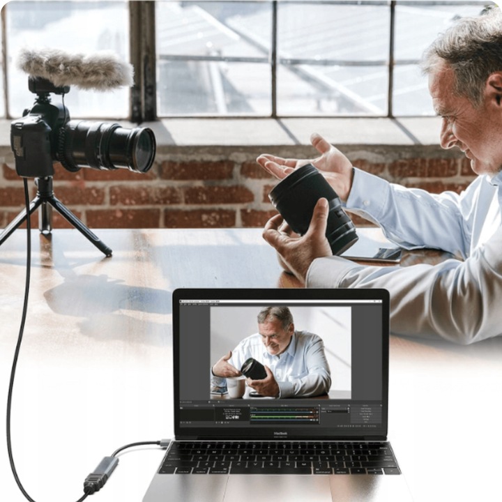 VIDEO GRABBER HDMI NAGRYWARKA OBRAZU USB 4K OBS STREAMING CAPTURE CARD PC