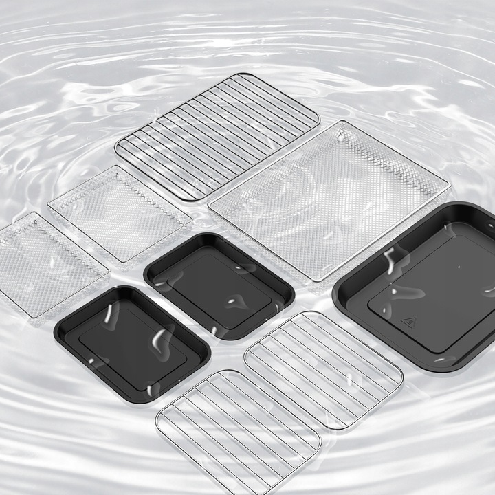 Iceagle Frytkownica dwustrefowa na gorące powietrze KDF5511D 12L 2600W