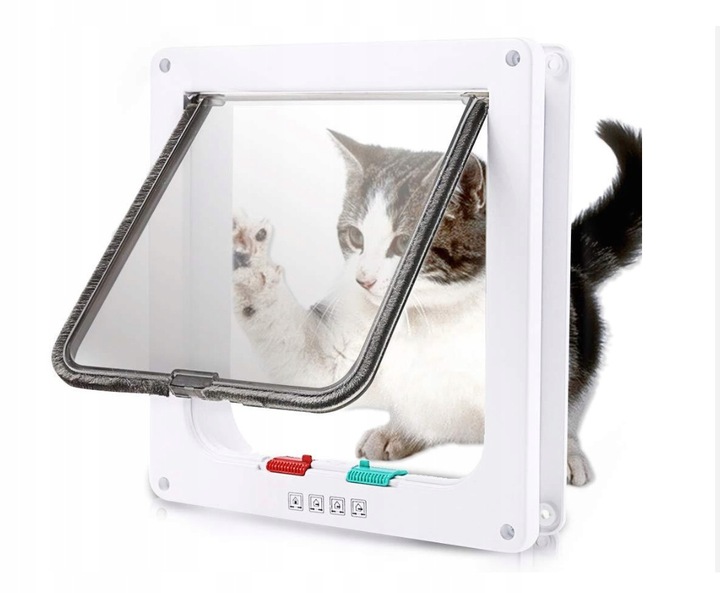 Drzwiczki KLAPA na drzwi dla Kota Psa do 6KG L