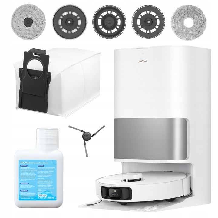 Dreame MOVA P10 Pro Ultra Robot Sprzątający Mopujący Opróżnianie Mop 4Litry