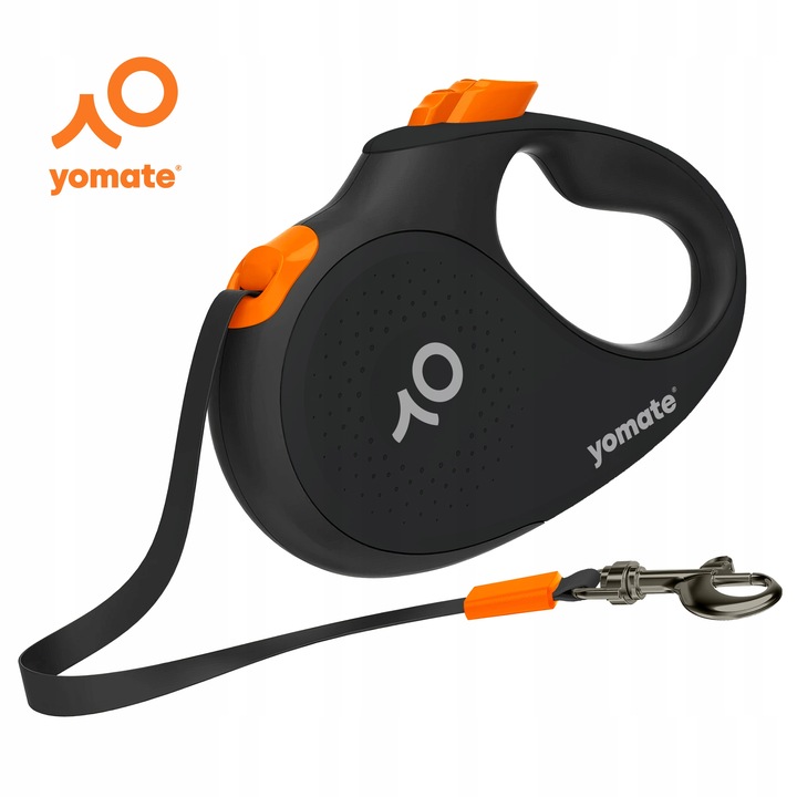 MOCNA SMYCZ dla DUŻEGO PSA / AUTOMATYCZNA / ZWIJANA / BLOKADA / 5 Metrów