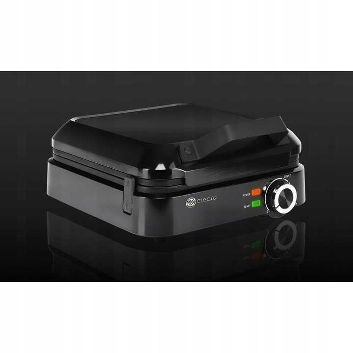 GOFROWNICA 4 DUŻE GOFRY REGULACJA TEMPERATURY NIEPRZYWIERAJĄCE PŁYTY