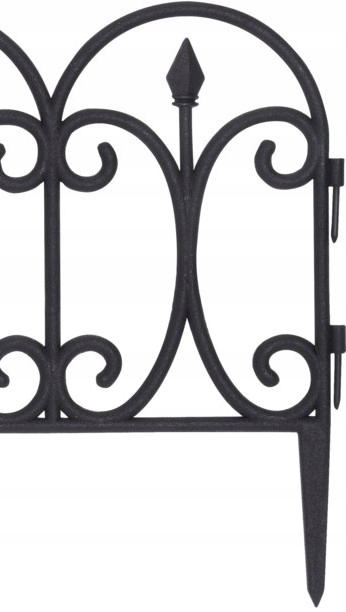PŁOT PŁOTEK OGRODOWY PALISADA 4SZT 240CM OBRZEŻE