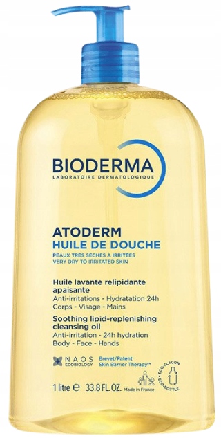BIODERMA ATODERM Huile De Douche Olejek do kąpieli i pod prysznic 1000 ml
