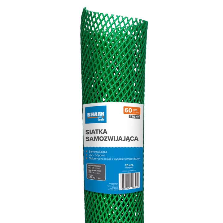 SIATKA Osłonka do drzew do drzewek Ochronna na drzewka samozwijająca