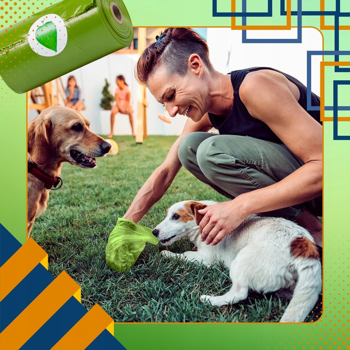 WORECZKI BIODEGRADOWALNE NA PSIE ODCHODY BIO WORKI NA KUPY PSA 360 SZT ETUI