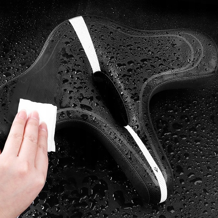 WYGODNE SIODEŁKO SIODŁO ROWEROWE NA ROWER DO ROWERU DUŻE MIĘKKIE MTB S11