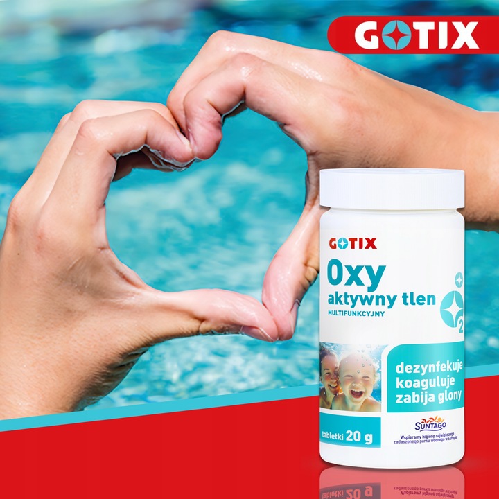Aktywny Tlen do Basenu Jacuzzi Tabletki Chemia Basenowa Zamiast Chloru