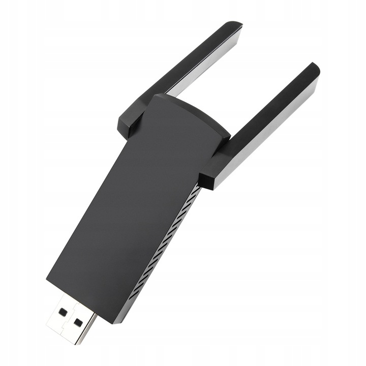 KARTA SIECIOWA WIFI USB ADAPTER 5GHz NA WI-FI 1300mbps 2 ANTENY ZEWNĘTRZNA