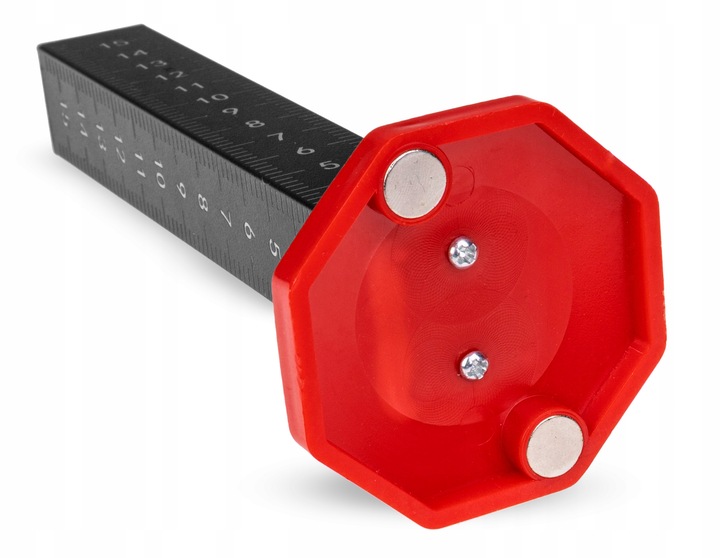 ZNACZNIK MAGNETYCZNY DO POZIOMOWANIA SŁUPEK LINIJKA DO POZIOMIC 4