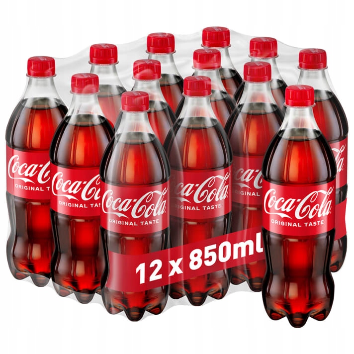 Napój gazowany Coca-Cola Original butelka 12x 850ml