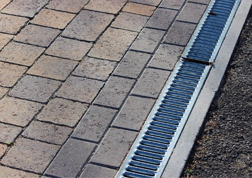 Korytko odwodnieniowe Kanał plastik-Easy1 DN70-ruszt stal ocynk kl.A15