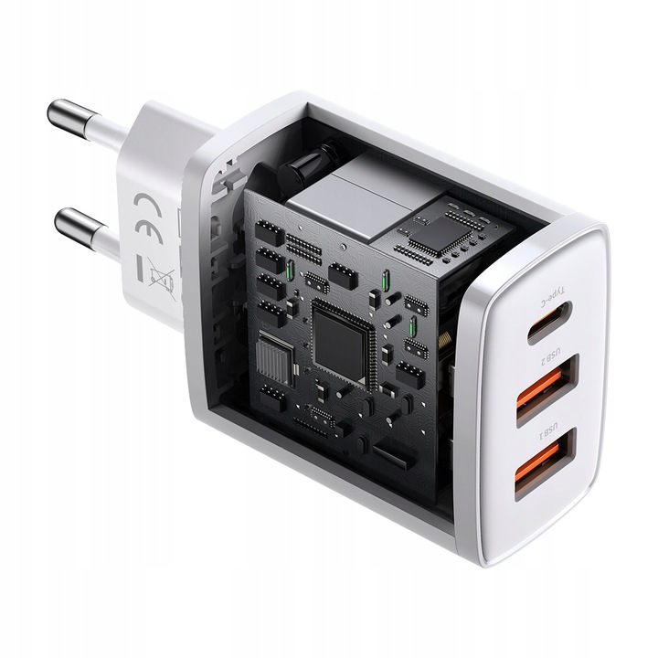 BASEUS SZYBKA ŁADOWARKA DO TELEFONU ZASILACZ USB USB-C TYP-C 30W PD QC 3.0